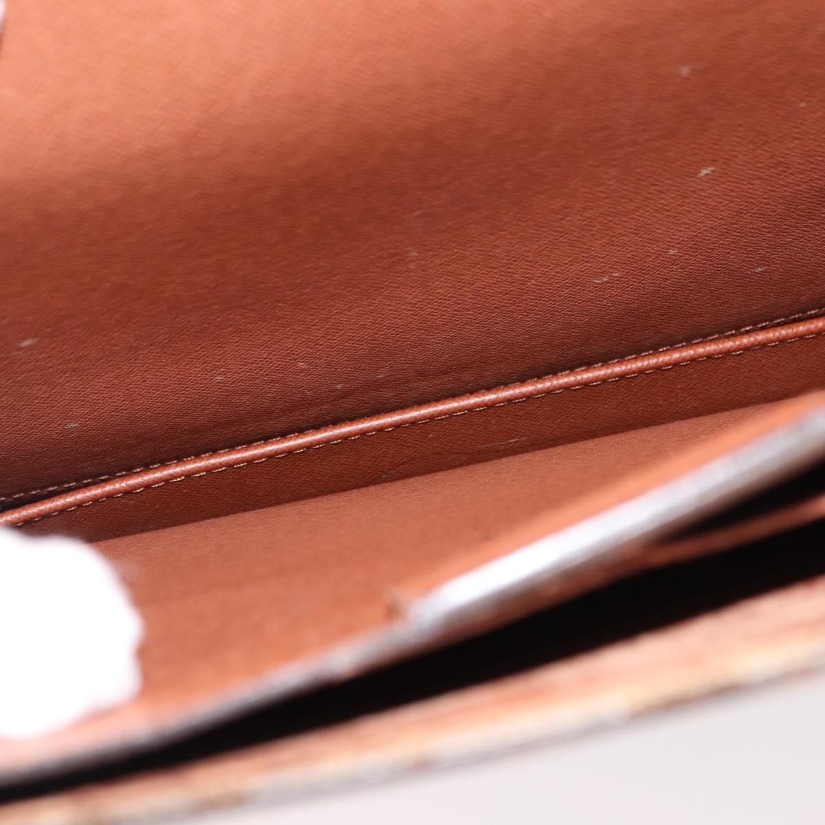 LOUIS VUITTON Epi Serviette Ambassador Business Bag Brown M54413 LV Auth 148062