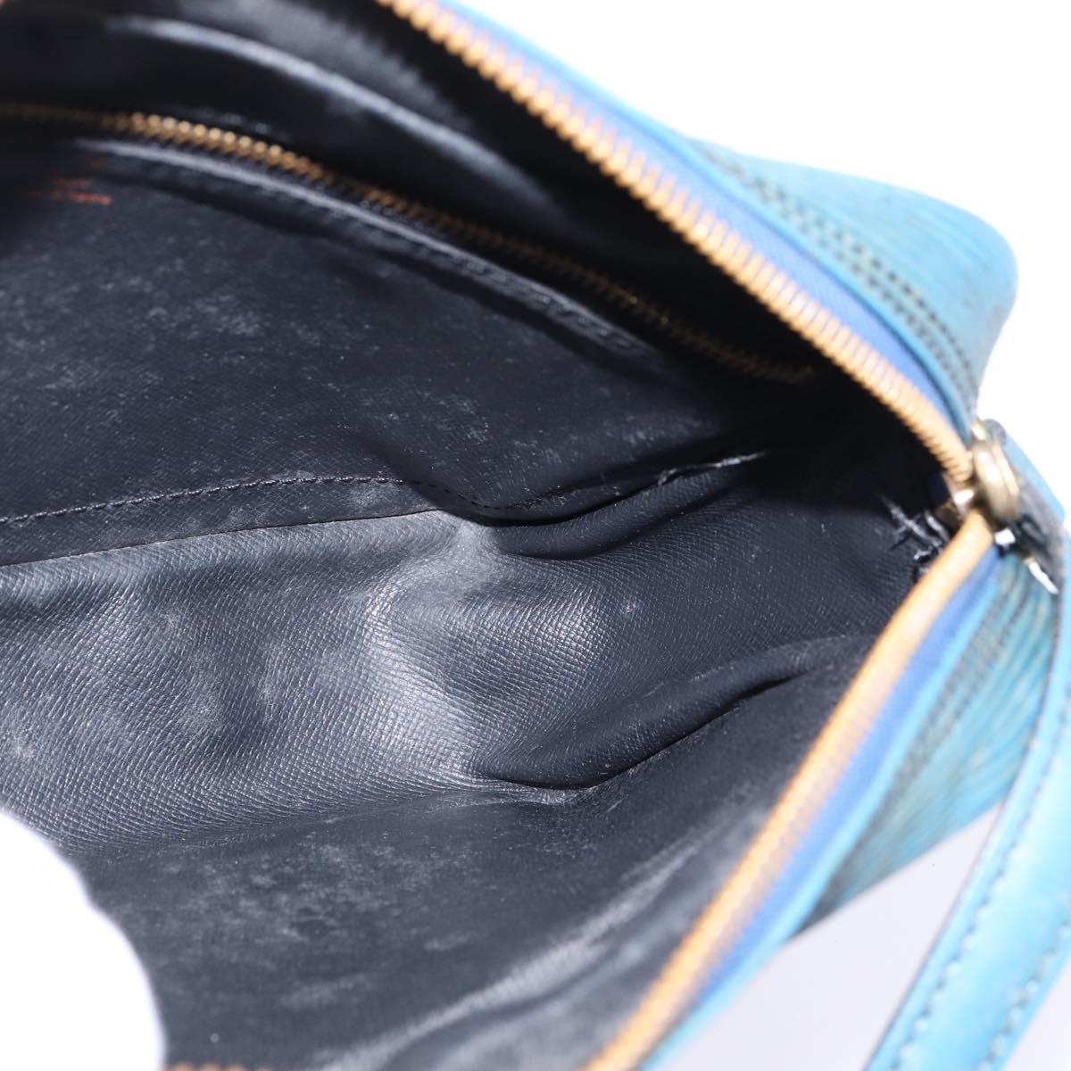 LOUIS VUITTON Epi Trocadero 23 Shoulder Bag Blue M52305 LV Auth 148063