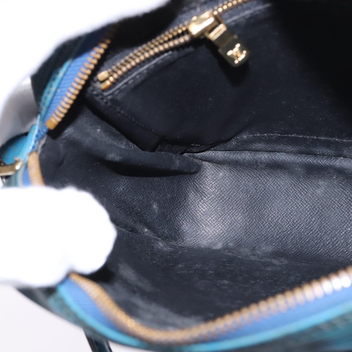 LOUIS VUITTON Epi Trocadero 23 Shoulder Bag Blue M52305 LV Auth 148063