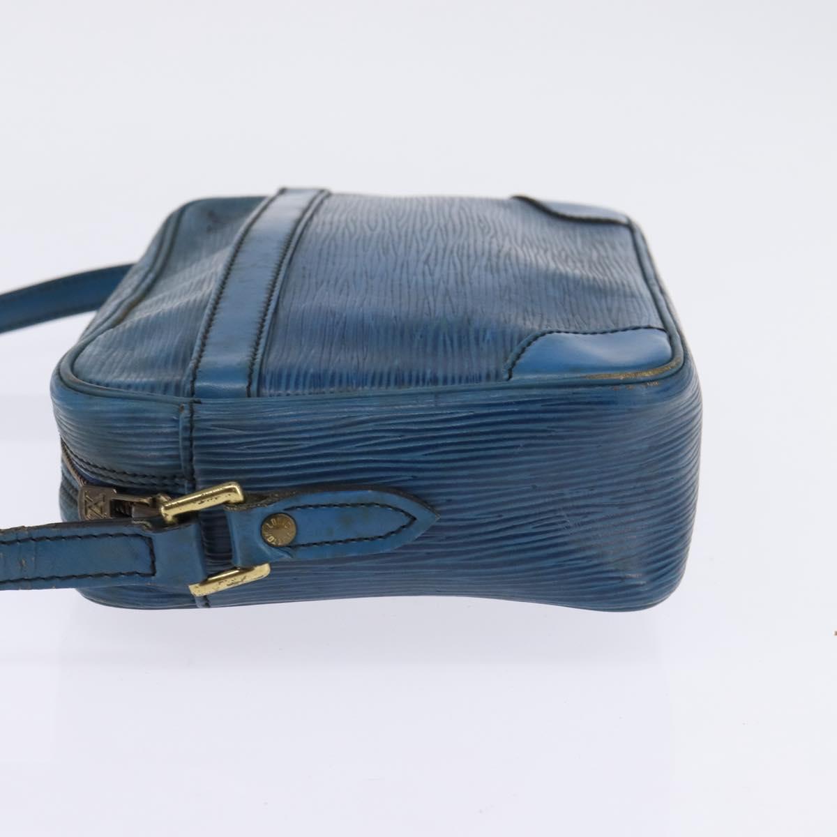 LOUIS VUITTON Epi Trocadero 23 Shoulder Bag Blue M52305 LV Auth 148063