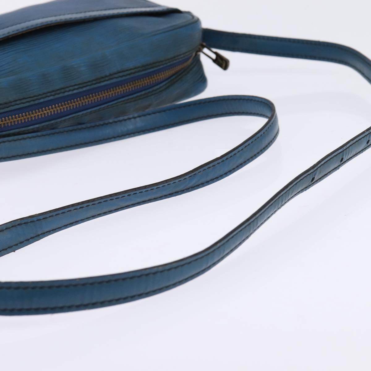 LOUIS VUITTON Epi Trocadero 23 Shoulder Bag Blue M52305 LV Auth 148063