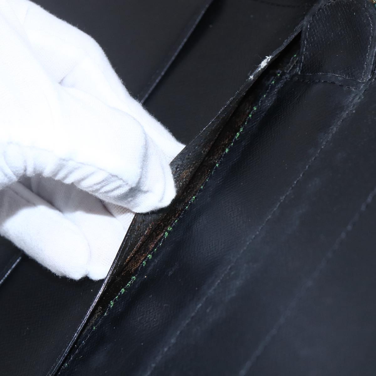 LOUIS VUITTON Epi Agenda Voyage Day Planner Cover Green LV Auth 148066