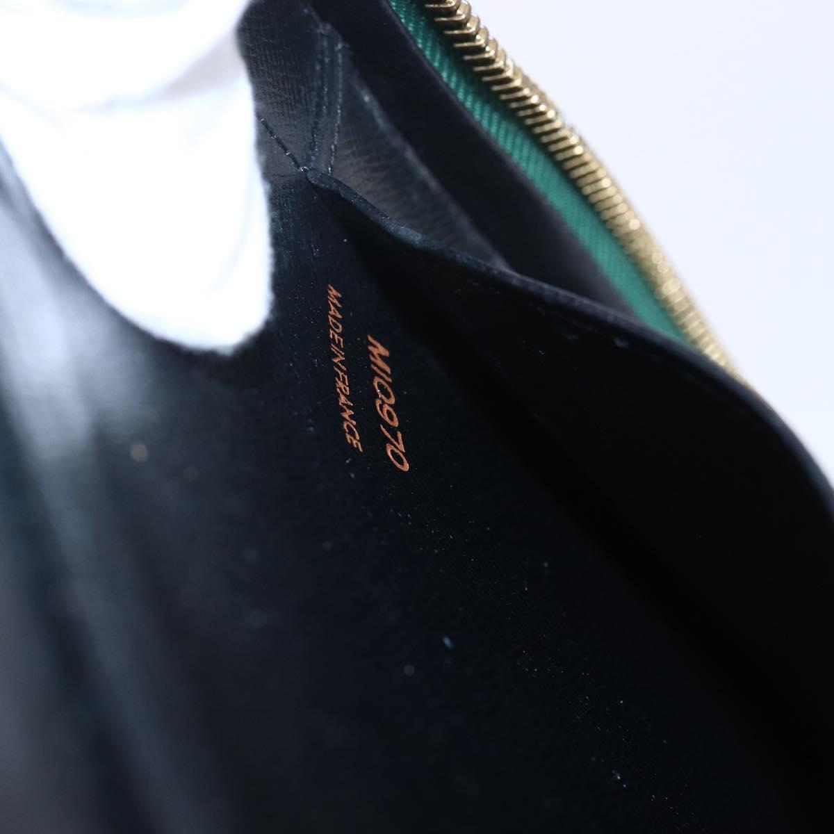 LOUIS VUITTON Epi Agenda Voyage Day Planner Cover Green LV Auth 148066