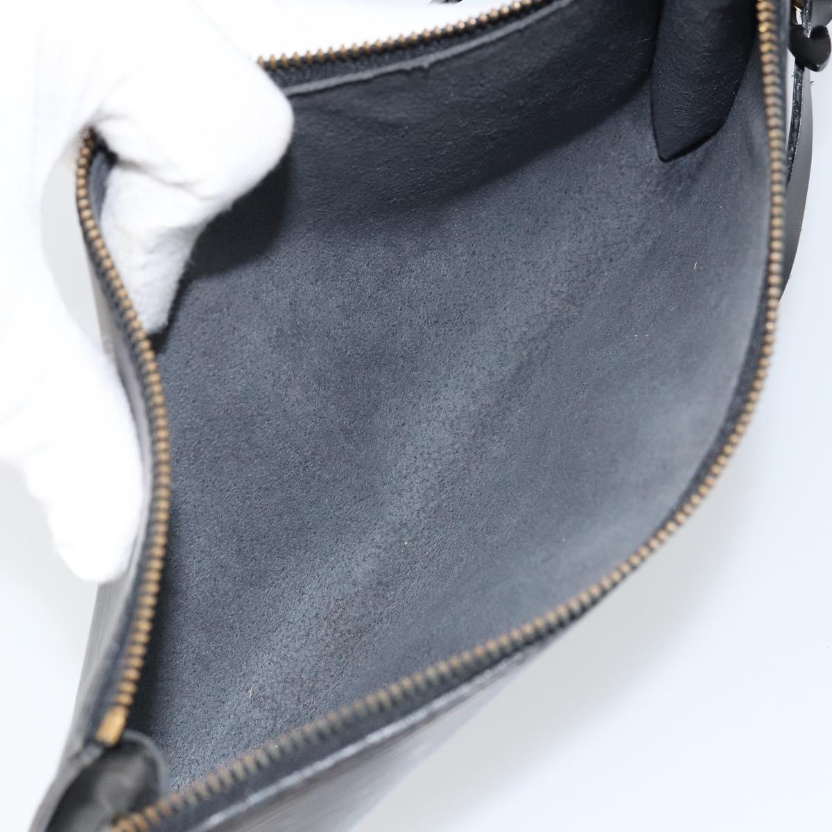 LOUIS VUITTON Epi Pochette Accessoires Accessory Pouch Black M52982 Auth 148067