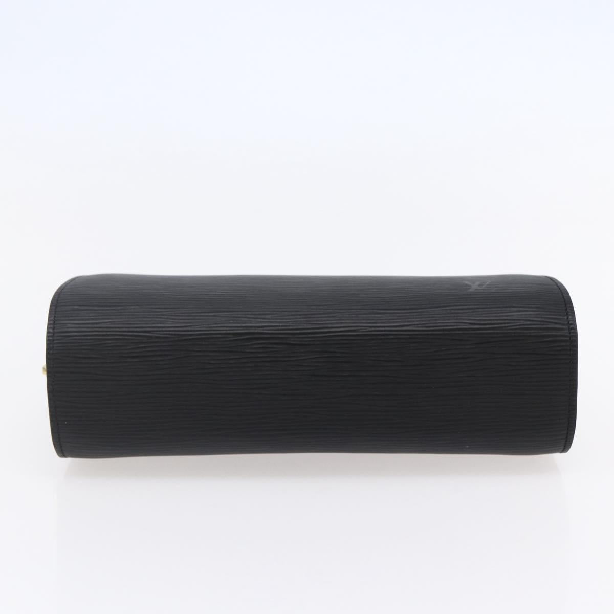 LOUIS VUITTON Epi Dauphine GM Cosmetic Pouch Black M48432 LV Auth 148068