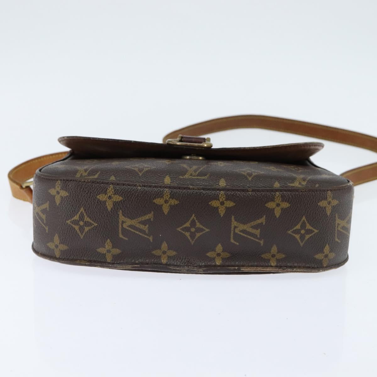 LOUIS VUITTON Monogram Saint Cloud GM Shoulder Bag M51242 LV Auth 148087