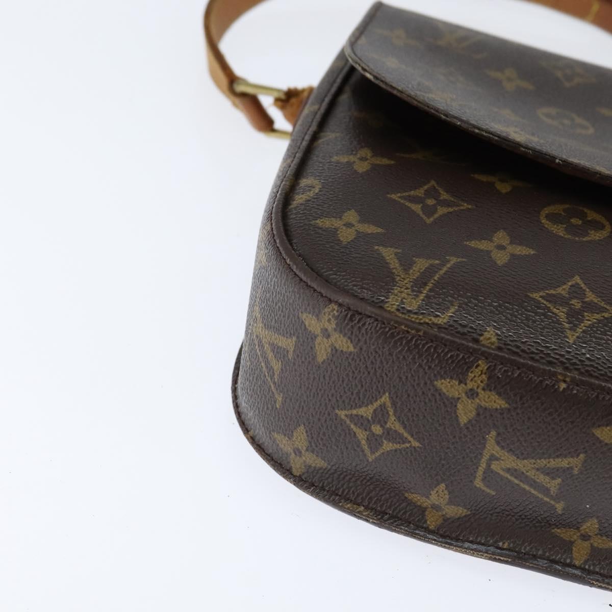 LOUIS VUITTON Monogram Saint Cloud GM Shoulder Bag M51242 LV Auth 148087