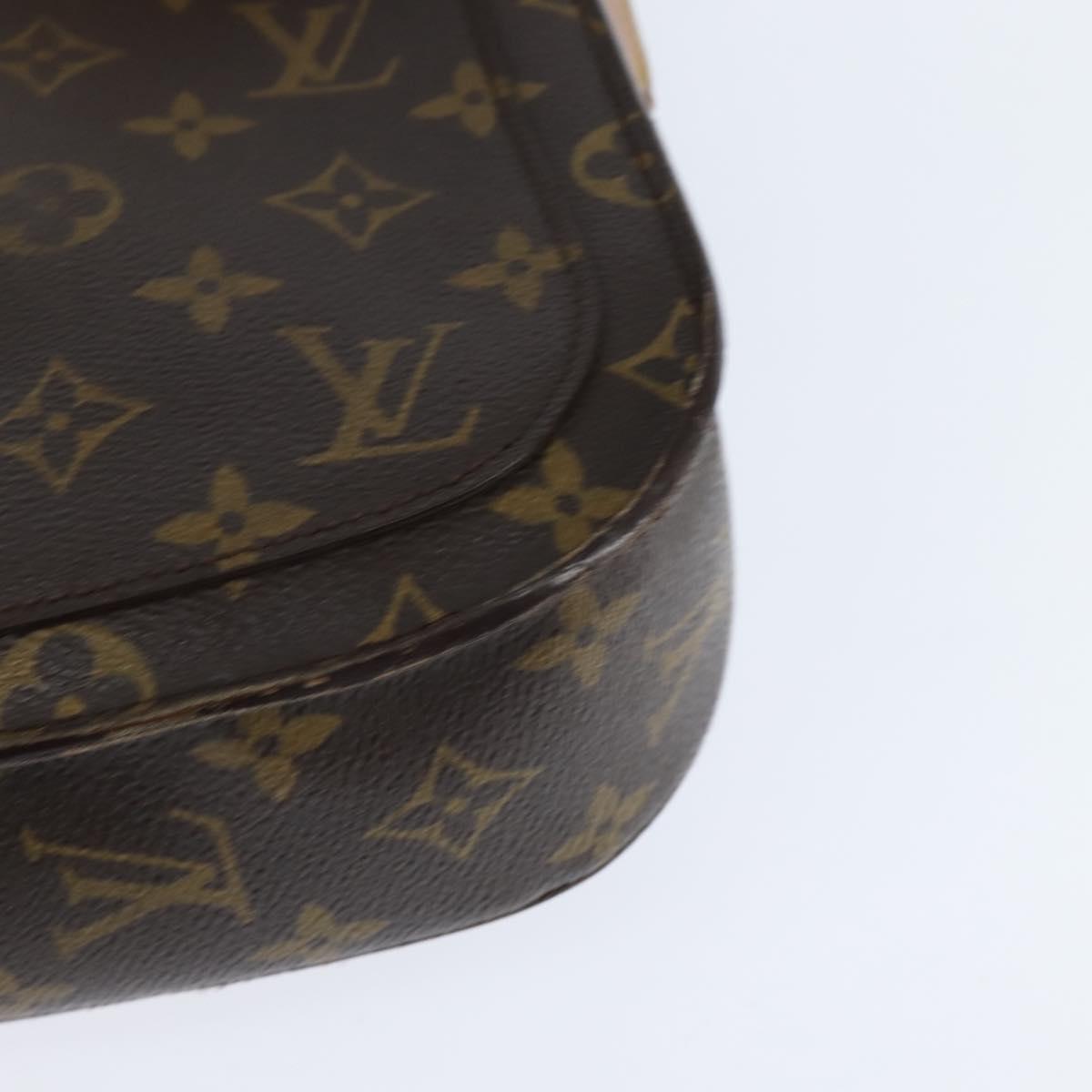 LOUIS VUITTON Monogram Saint Cloud GM Shoulder Bag M51242 LV Auth 148087