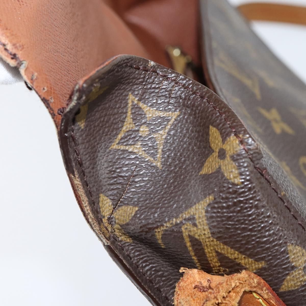 LOUIS VUITTON Monogram Saint Cloud GM Shoulder Bag M51242 LV Auth 148087