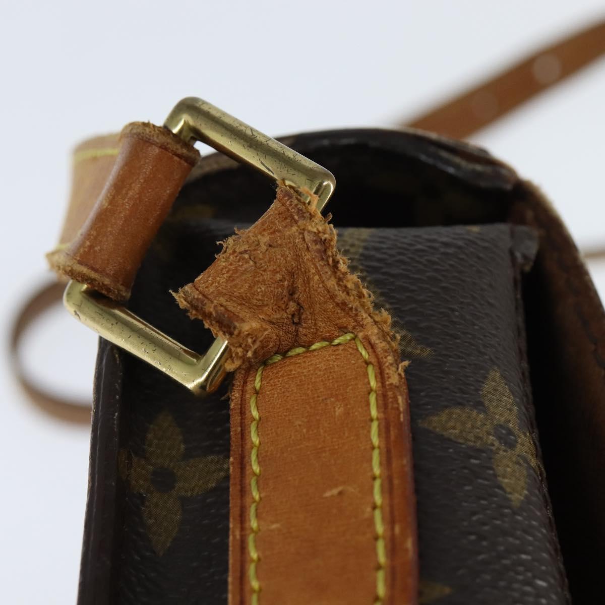 LOUIS VUITTON Monogram Saint Cloud GM Shoulder Bag M51242 LV Auth 148087