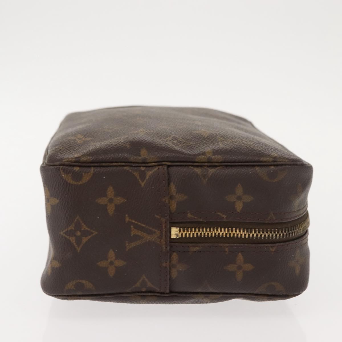 LOUIS VUITTON Monogram Trousse Toilette 28 Clutch Bag M47522 LV Auth 148093