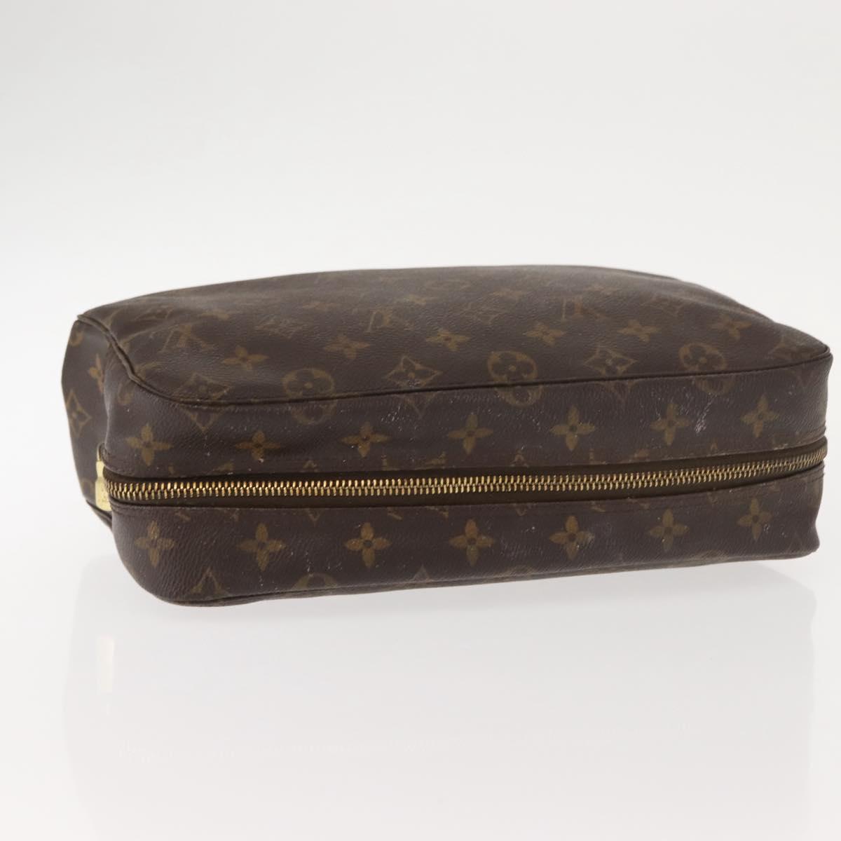 LOUIS VUITTON Monogram Trousse Toilette 28 Clutch Bag M47522 LV Auth 148093