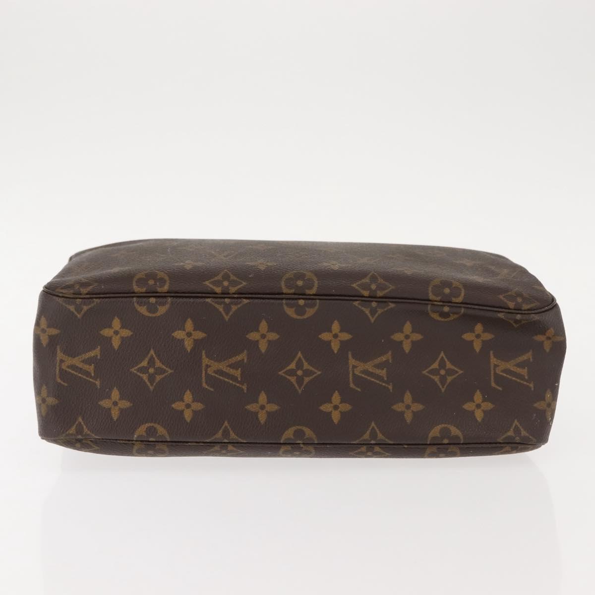 LOUIS VUITTON Monogram Trousse Toilette 28 Clutch Bag M47522 LV Auth 148093