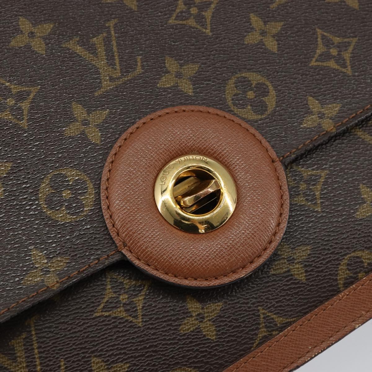 LOUIS VUITTON Monogram Raspail Shoulder Bag M51372 LV Auth 148095