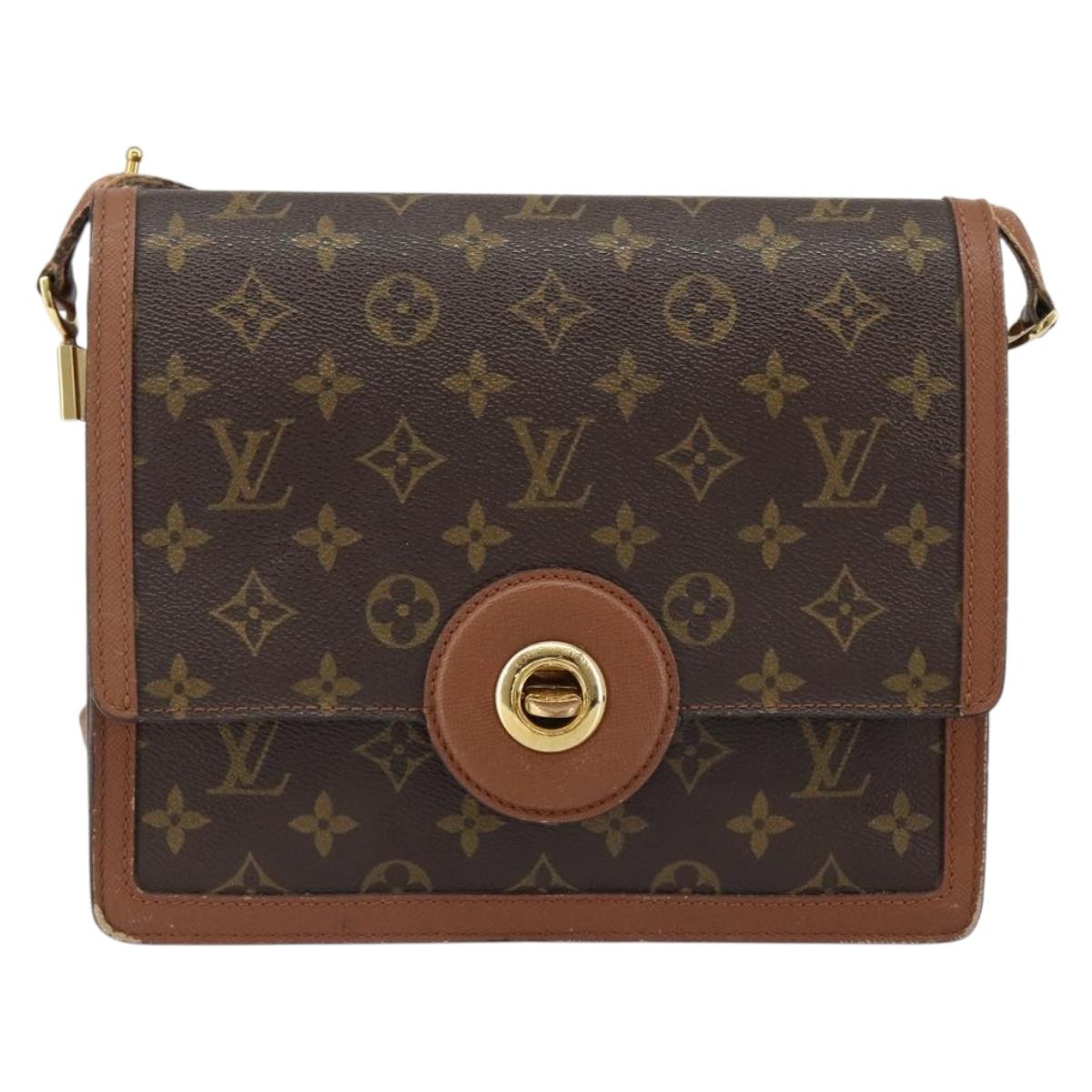 LOUIS VUITTON Monogram Raspail Shoulder Bag M51372 LV Auth 148095