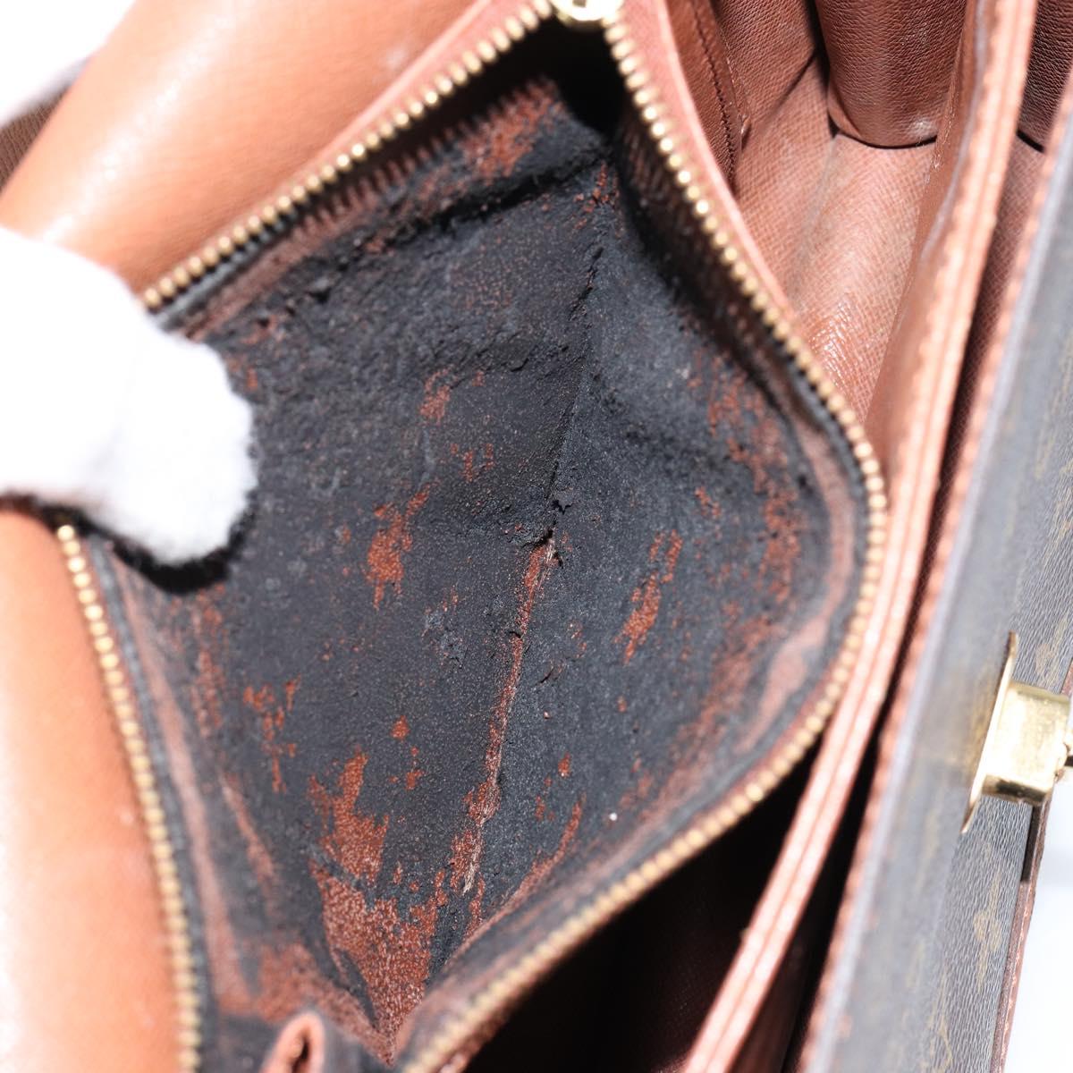 LOUIS VUITTON Monogram Raspail Shoulder Bag M51372 LV Auth 148095