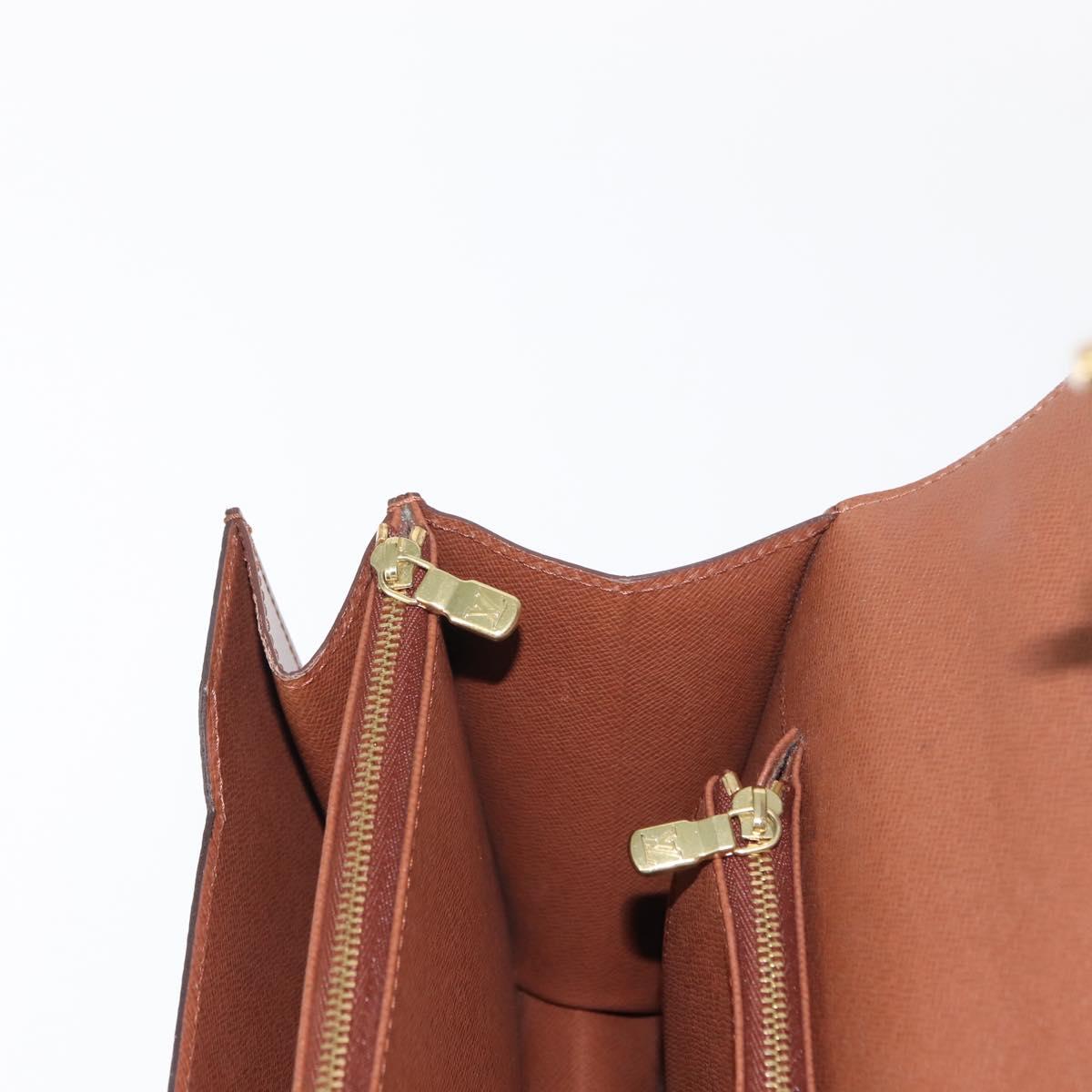 LOUIS VUITTON Monogram Concorde Hand Bag M51190 LV Auth 148096