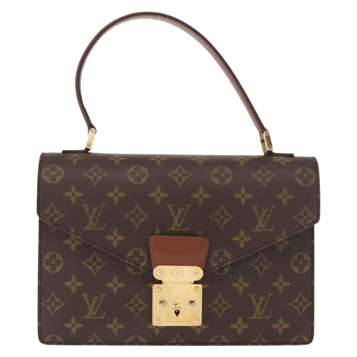 LOUIS VUITTON Monogram Concorde Hand Bag M51190 LV Auth 148096