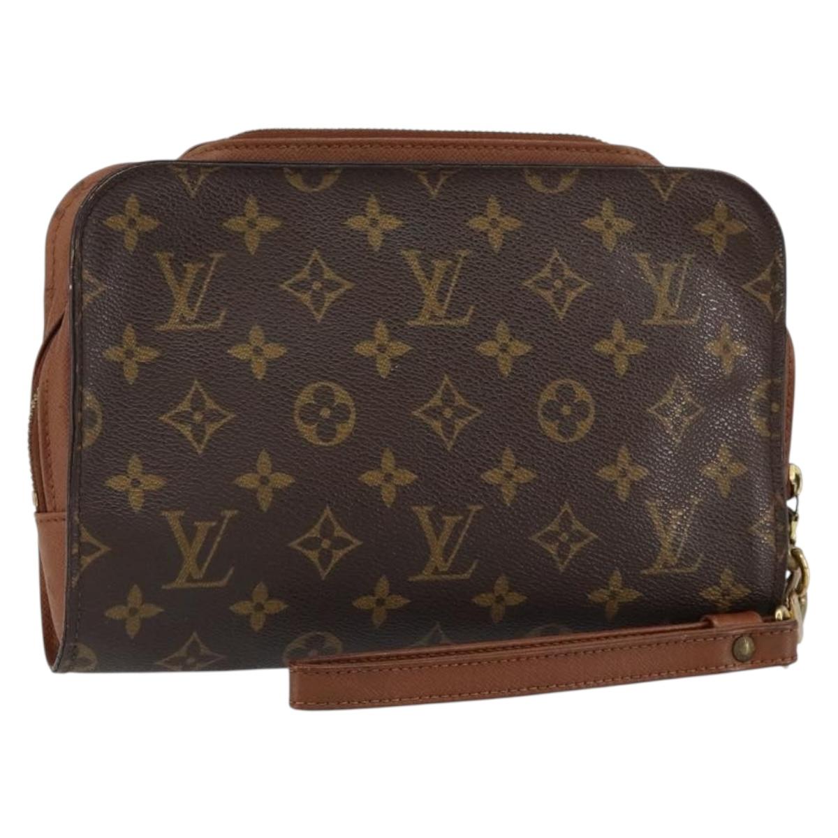 LOUIS VUITTON Monogram Orsay Clutch Bag M51790 LV Auth 148098