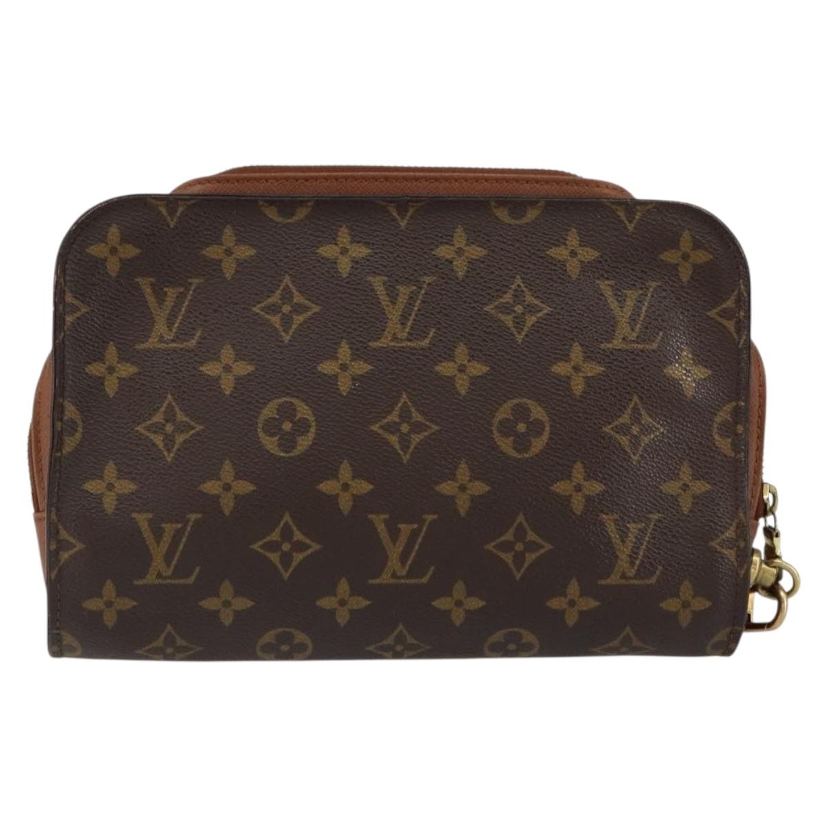 LOUIS VUITTON Monogram Orsay Clutch Bag M51790 LV Auth 148098