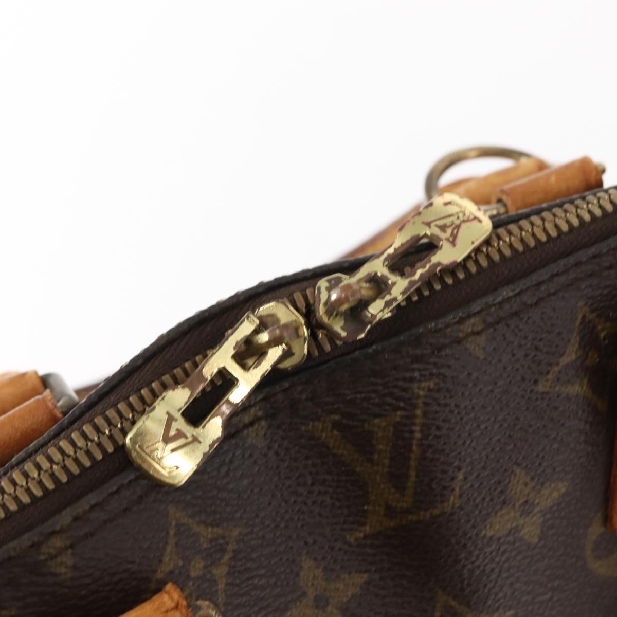 LOUIS VUITTON Monogram Alma Hand Bag M51130 LV Auth 148099