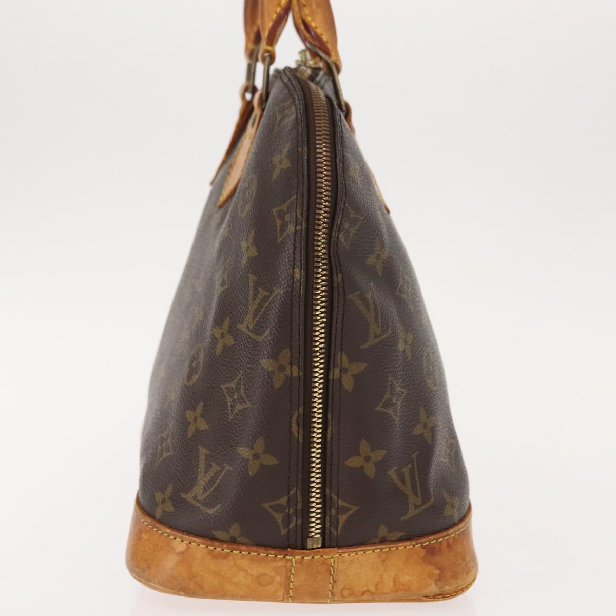 LOUIS VUITTON Monogram Alma Hand Bag M51130 LV Auth 148099