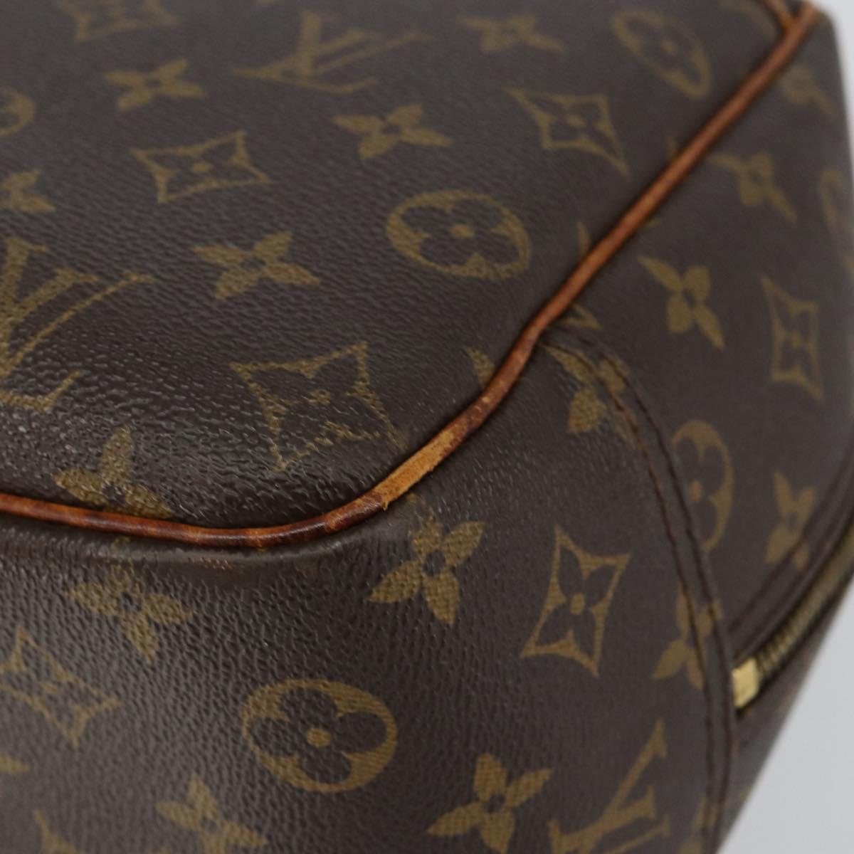 LOUIS VUITTON Monogram Deauville Hand Bag M47270 LV Auth 148100
