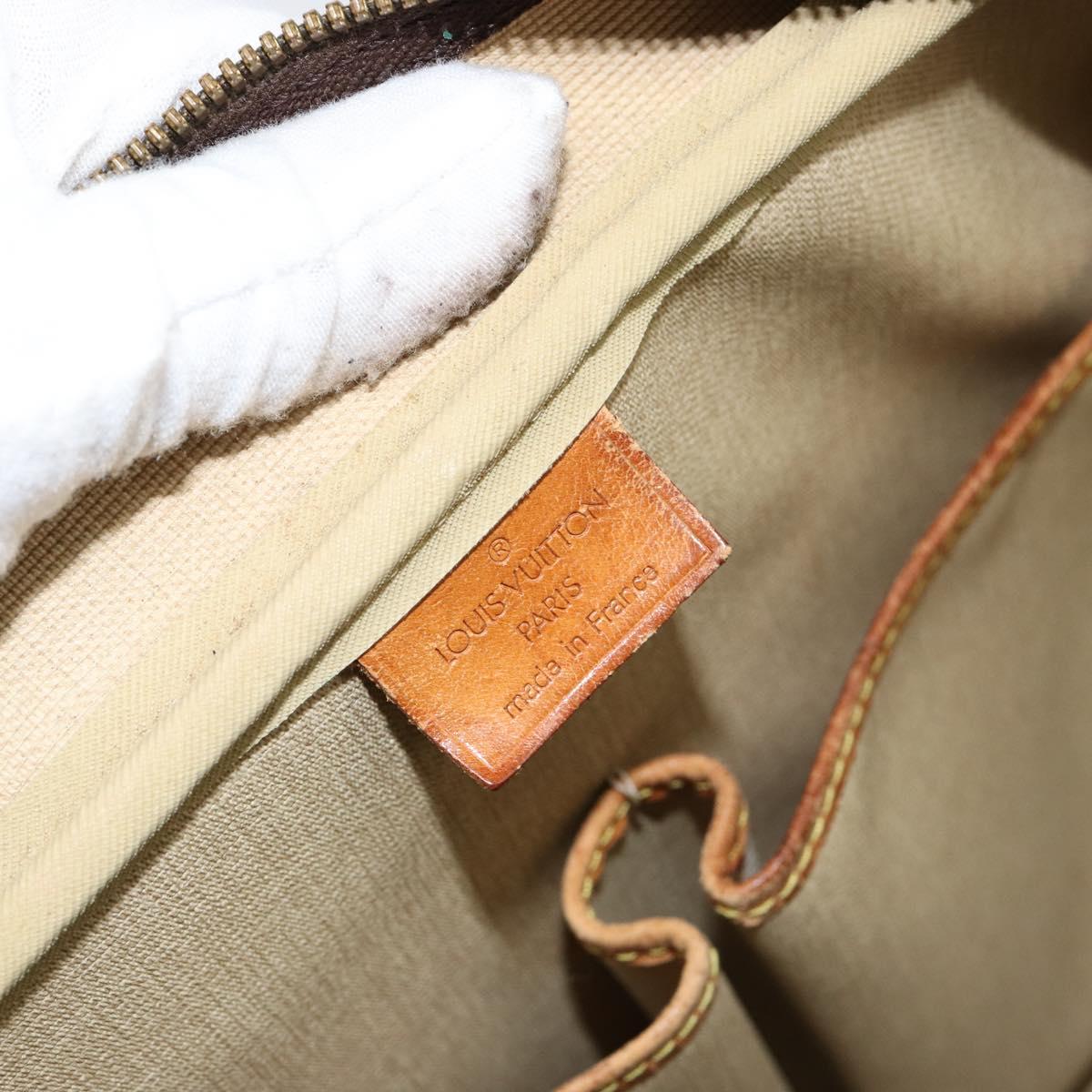 LOUIS VUITTON Monogram Deauville Hand Bag M47270 LV Auth 148100