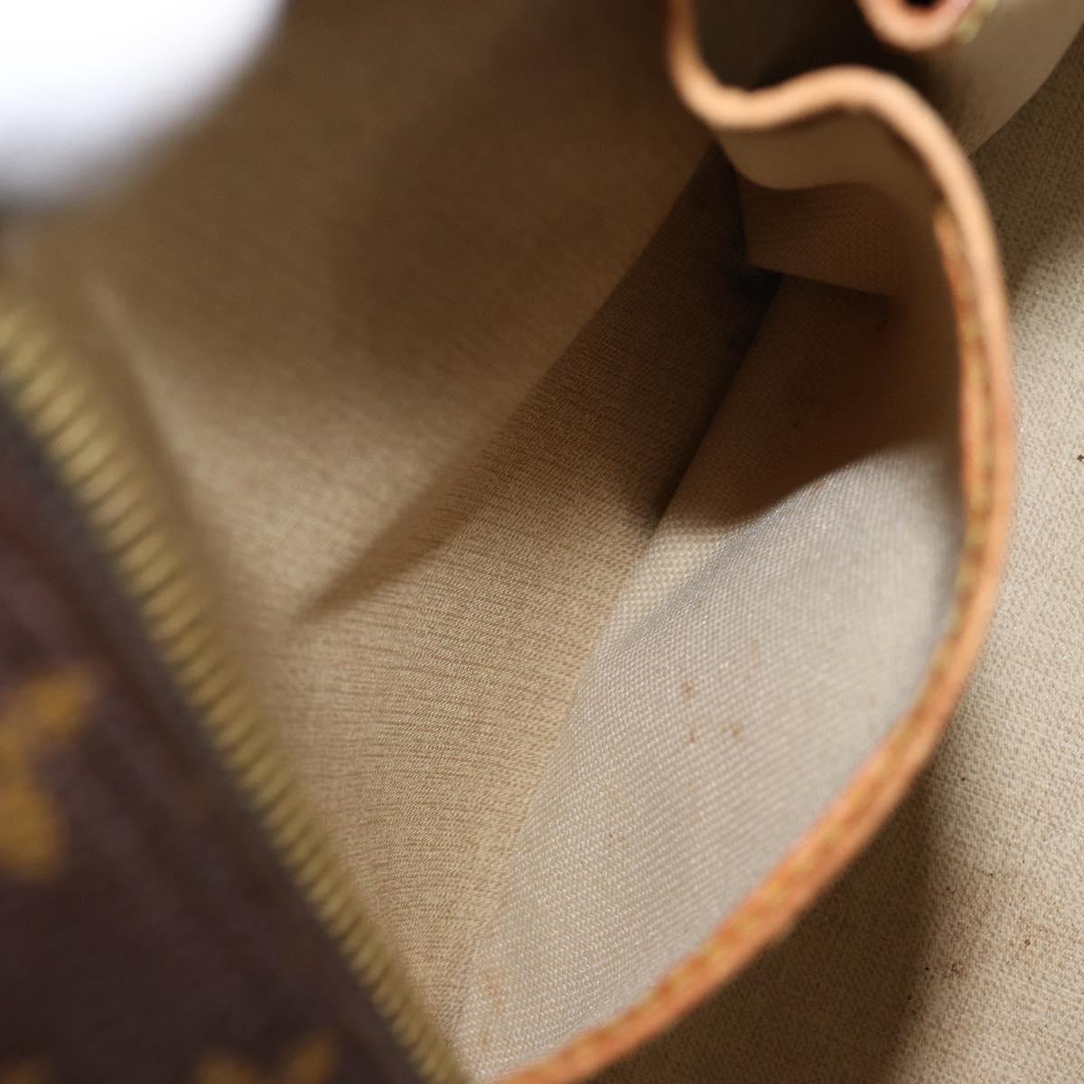 LOUIS VUITTON Monogram Deauville Hand Bag M47270 LV Auth 148100