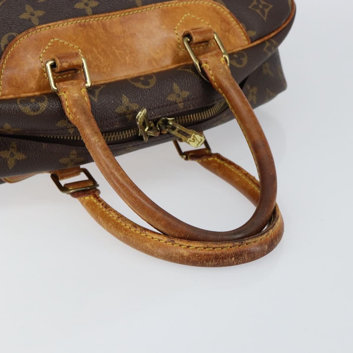 LOUIS VUITTON Monogram Deauville Hand Bag M47270 LV Auth 148100