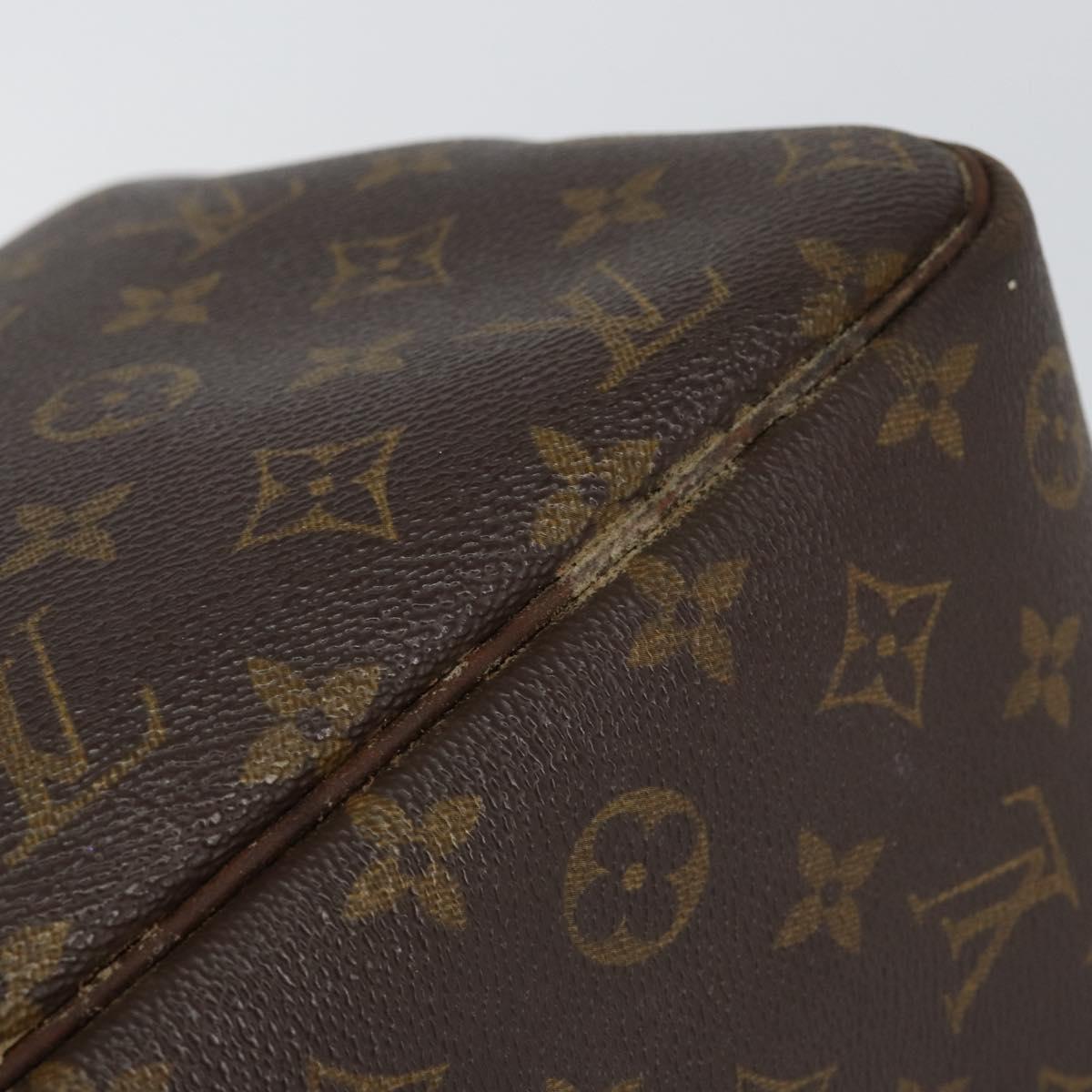 LOUIS VUITTON Monogram Deauville Hand Bag M47270 LV Auth 148101