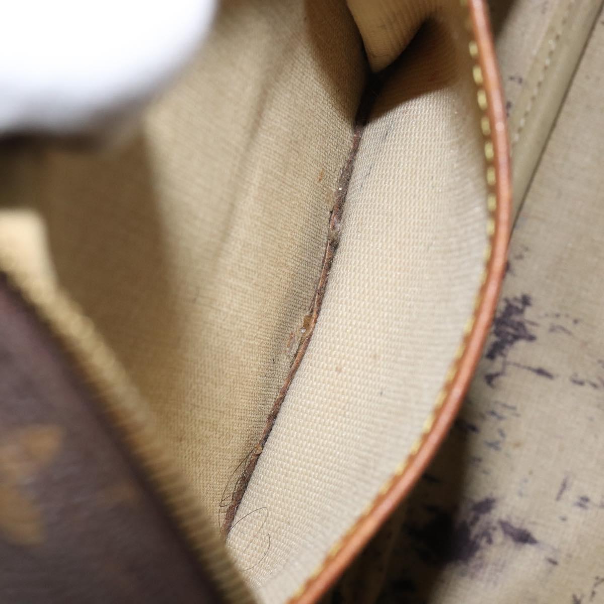 LOUIS VUITTON Monogram Deauville Hand Bag M47270 LV Auth 148101