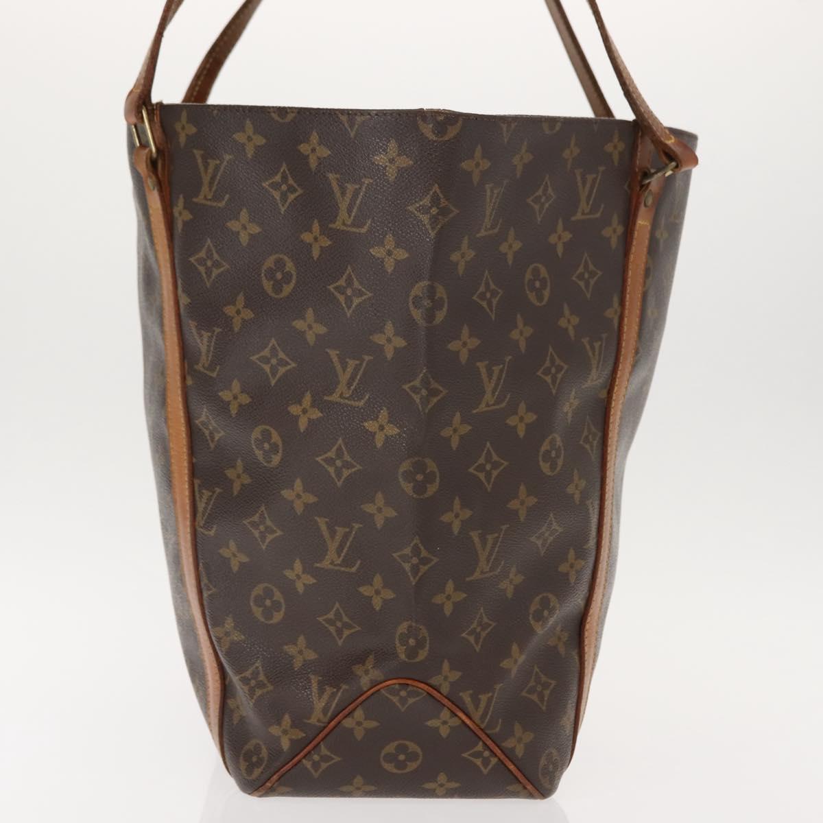 LOUIS VUITTON Monogram Sac Shopping Tote Bag M51108 LV Auth 148104