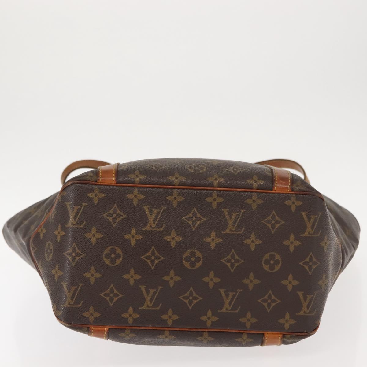 LOUIS VUITTON Monogram Sac Shopping Tote Bag M51108 LV Auth 148104