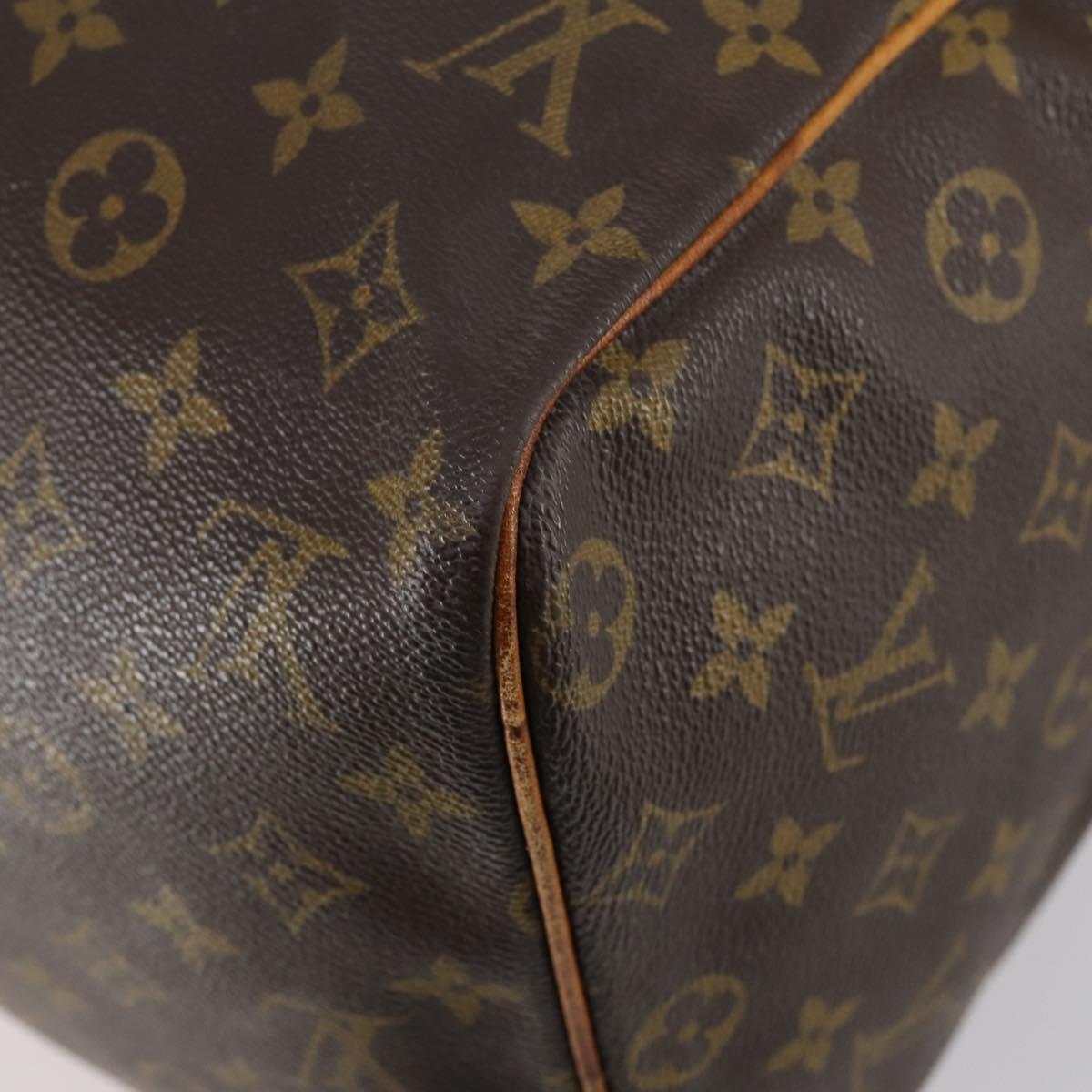 LOUIS VUITTON Monogram Sac Souple 45 Boston Bag M41624 LV Auth 148110