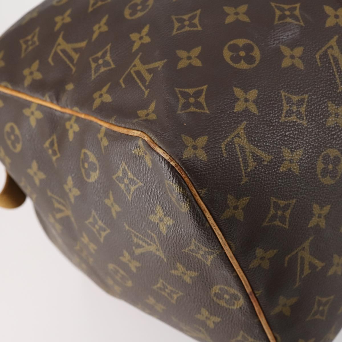 LOUIS VUITTON Monogram Sac Souple 45 Boston Bag M41624 LV Auth 148110