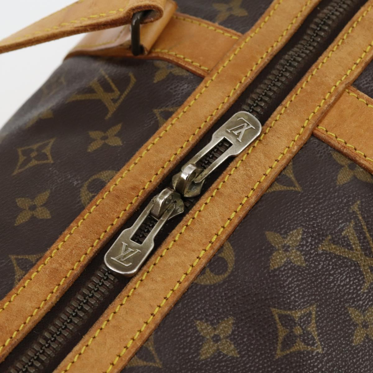LOUIS VUITTON Monogram Sac Souple 45 Boston Bag M41624 LV Auth 148110