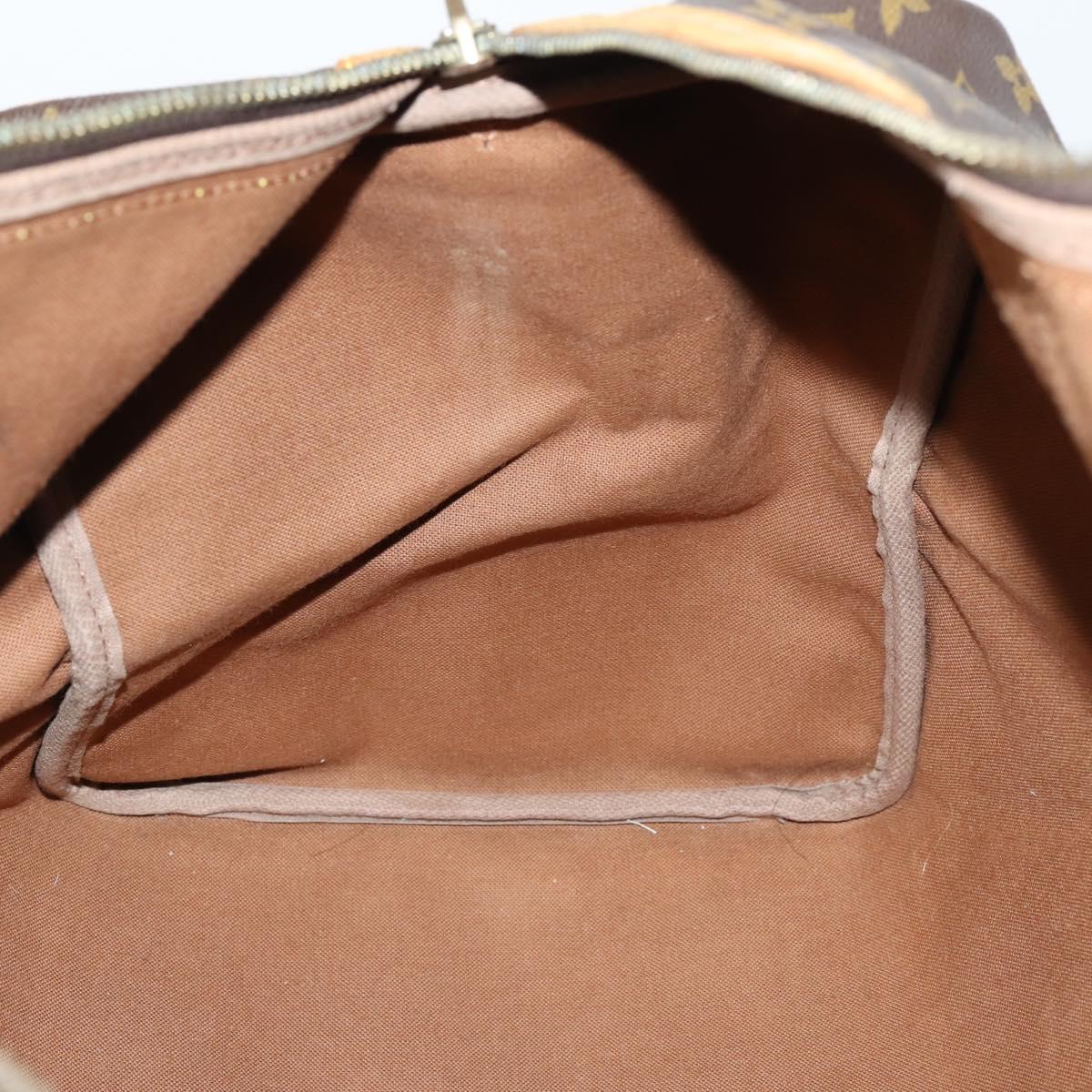 LOUIS VUITTON Monogram Sac Souple 45 Boston Bag M41624 LV Auth 148110