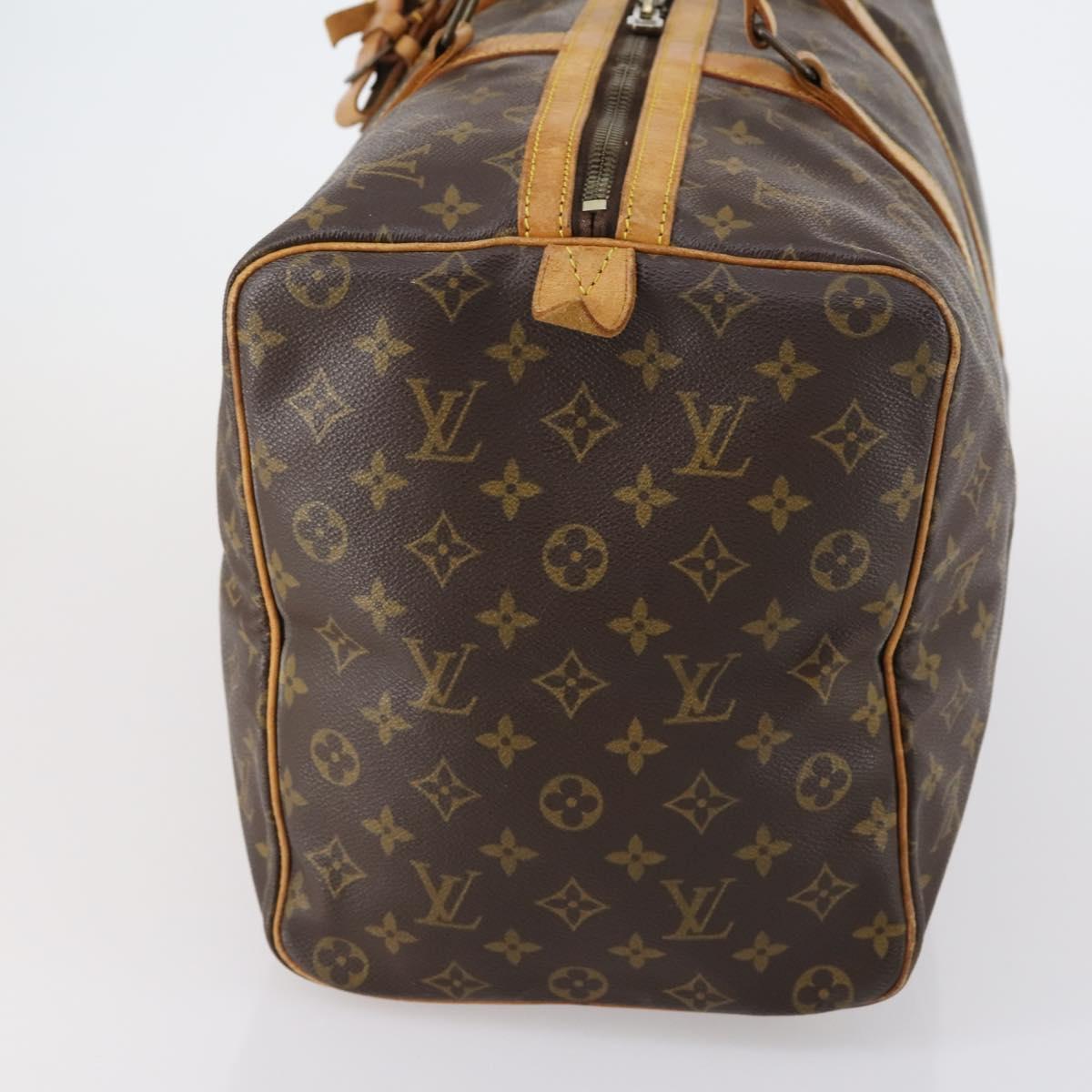 LOUIS VUITTON Monogram Sac Souple 45 Boston Bag M41624 LV Auth 148110