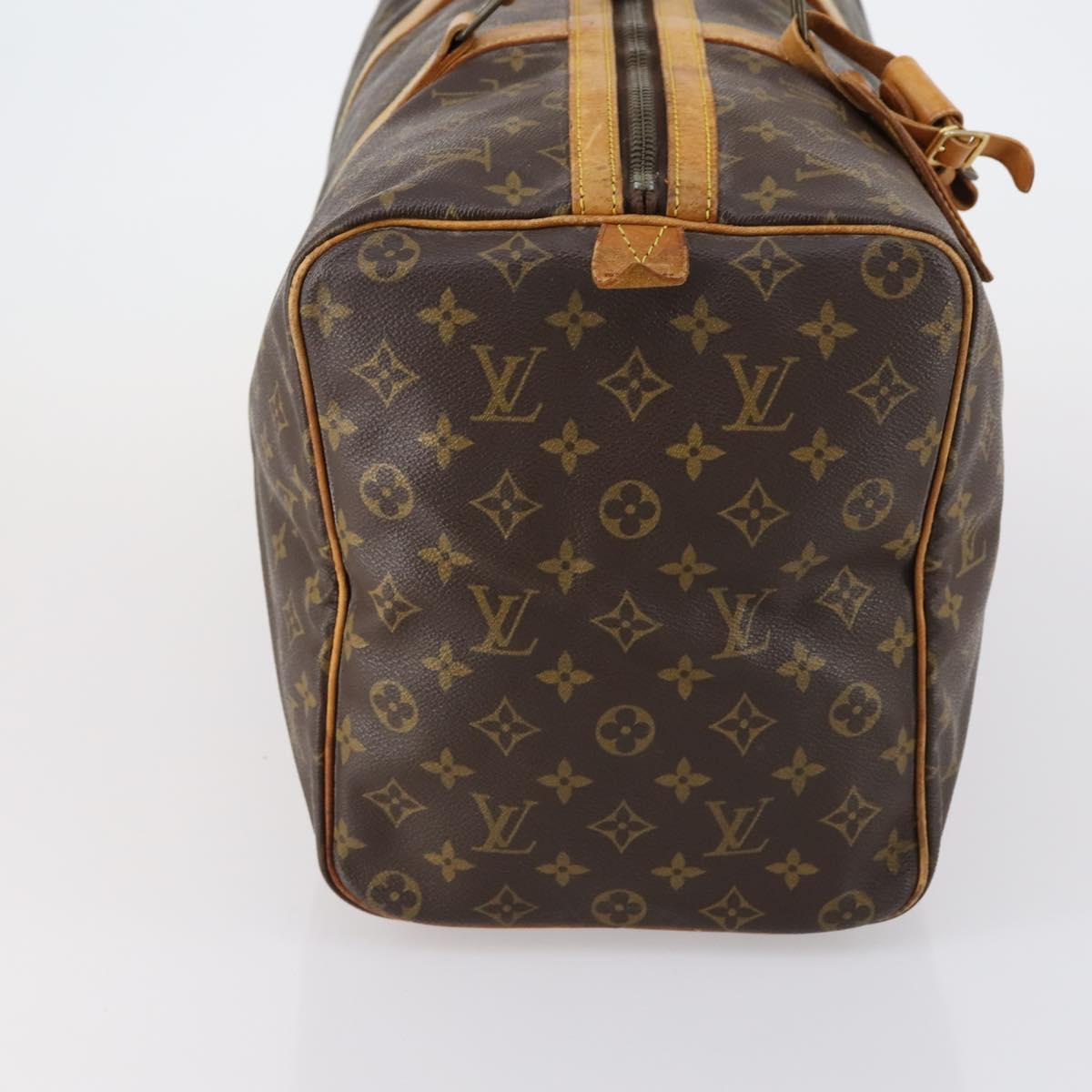 LOUIS VUITTON Monogram Sac Souple 45 Boston Bag M41624 LV Auth 148110