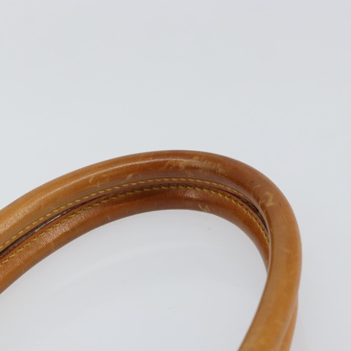 LOUIS VUITTON Monogram Sac Plat Hand Bag M51140 LV Auth 148111