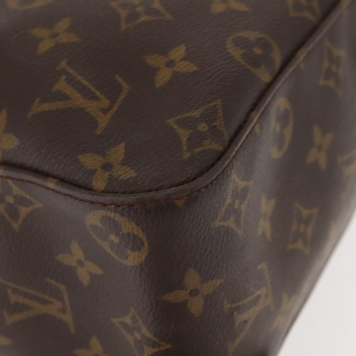 LOUIS VUITTON Monogram Looping GM Shoulder Bag M51145 LV Auth 148115