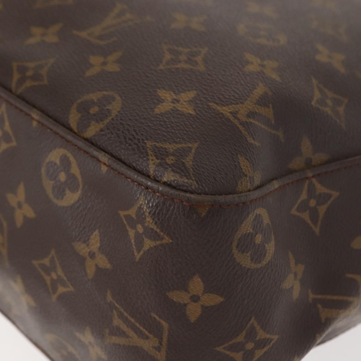 LOUIS VUITTON Monogram Looping GM Shoulder Bag M51145 LV Auth 148115