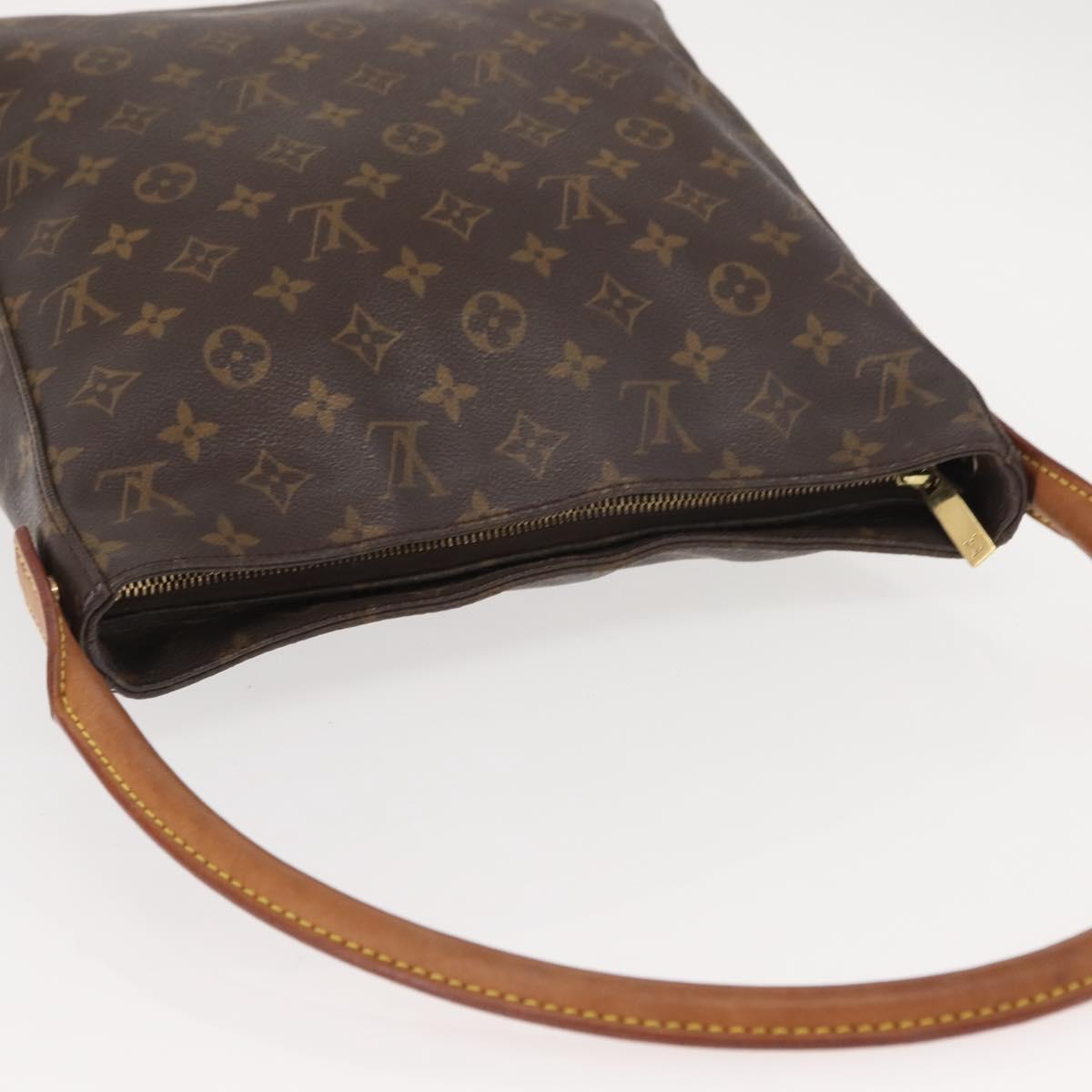 LOUIS VUITTON Monogram Looping GM Shoulder Bag M51145 LV Auth 148115