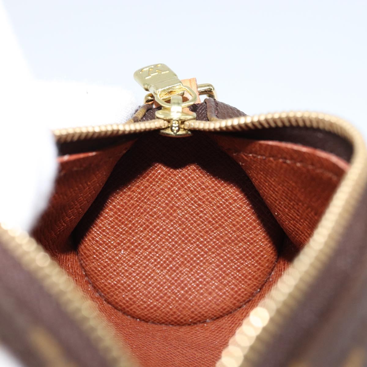 LOUIS VUITTON Monogram Papillon Pouch LV Auth 148120