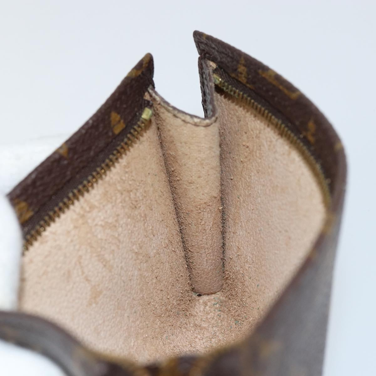 LOUIS VUITTON Monogram Bucket PM Accessory Pouch LV Auth 148125