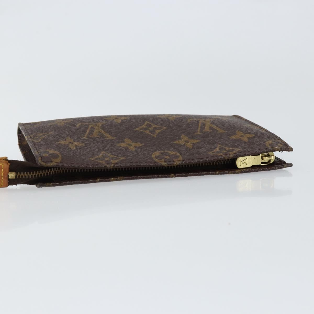 LOUIS VUITTON Monogram Bucket PM Accessory Pouch LV Auth 148125