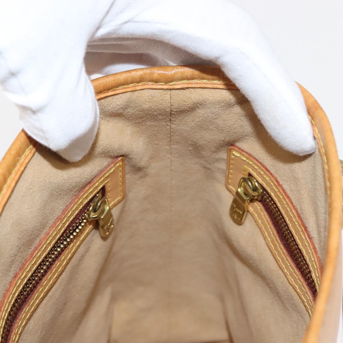 LOUIS VUITTON Nomad Male Ventiem Bag 20th Anniversary Beige M99070 Auth 148127