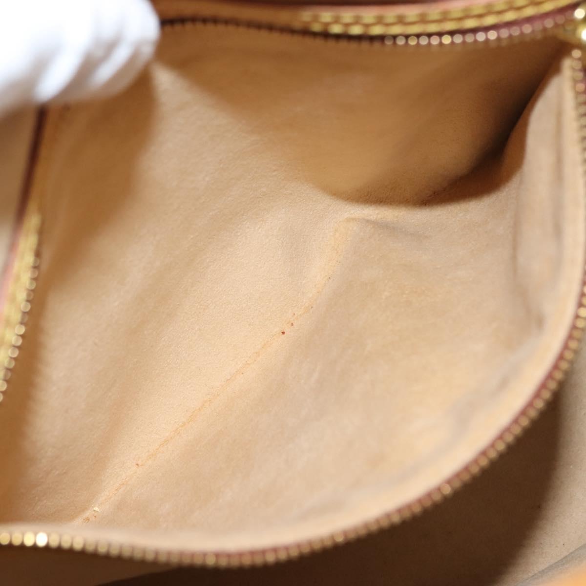 LOUIS VUITTON Nomad Male Ventiem Bag 20th Anniversary Beige M99070 Auth 148127