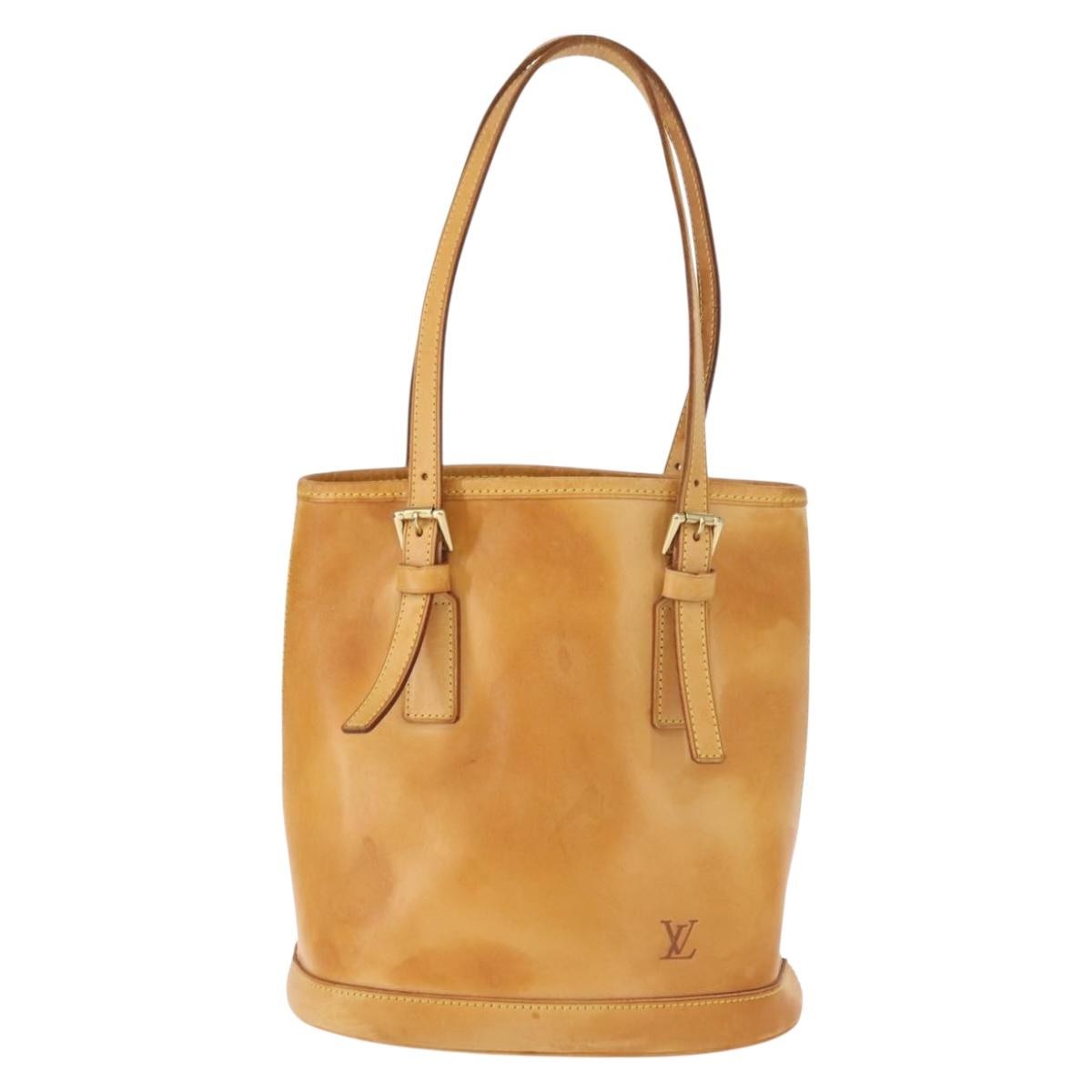 LOUIS VUITTON Nomad Male Ventiem Bag 20th Anniversary Beige M99070 Auth 148127